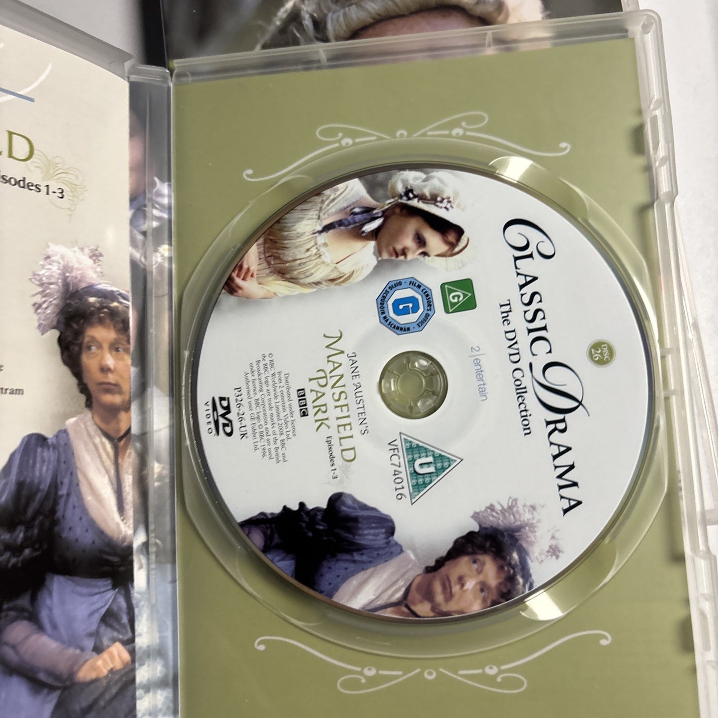 Jane Austen's Mansfield Park BBC (DVD, 1983) Sylvestra Le Touzel, Region 4 &2