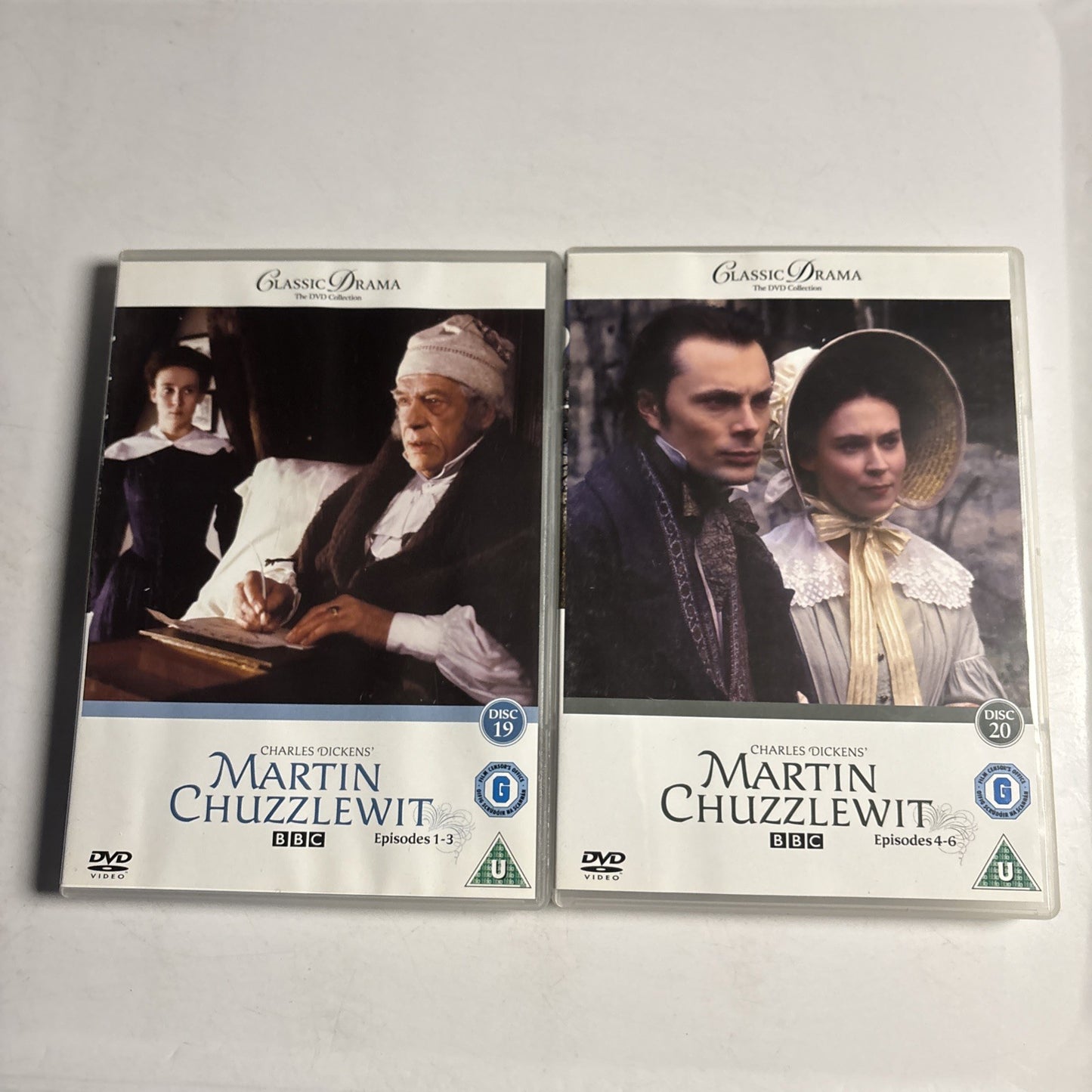 Charles Dickens Martin Chuzzlewit BBC Mini TV Series (DVD, 2007) Region 4 &2