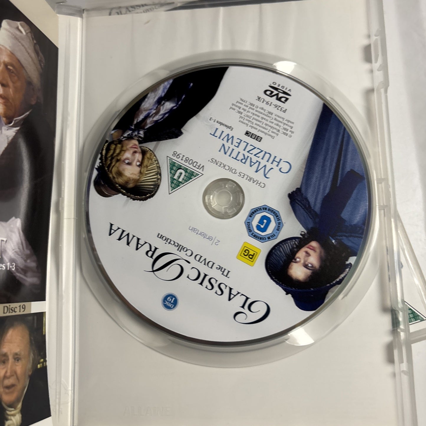 Charles Dickens Martin Chuzzlewit BBC Mini TV Series (DVD, 2007) Region 4 &2