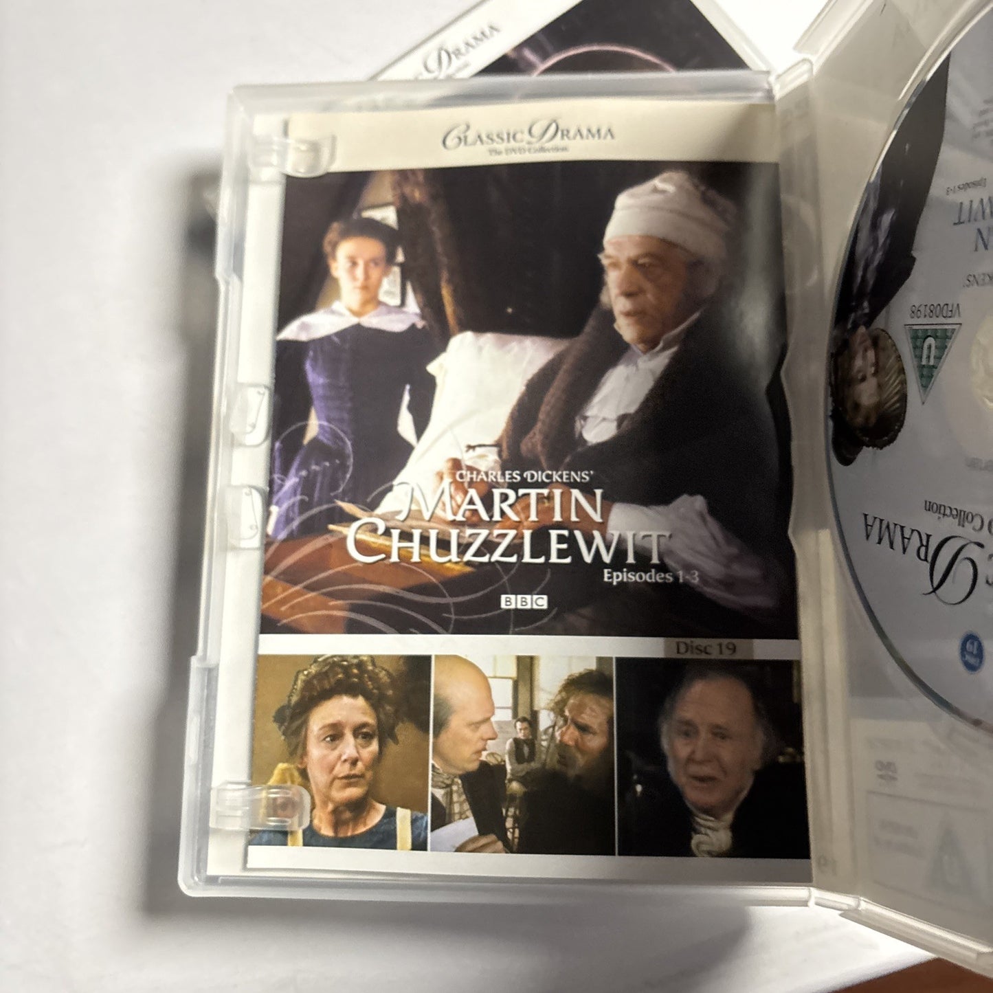 Charles Dickens Martin Chuzzlewit BBC Mini TV Series (DVD, 2007) Region 4 &2