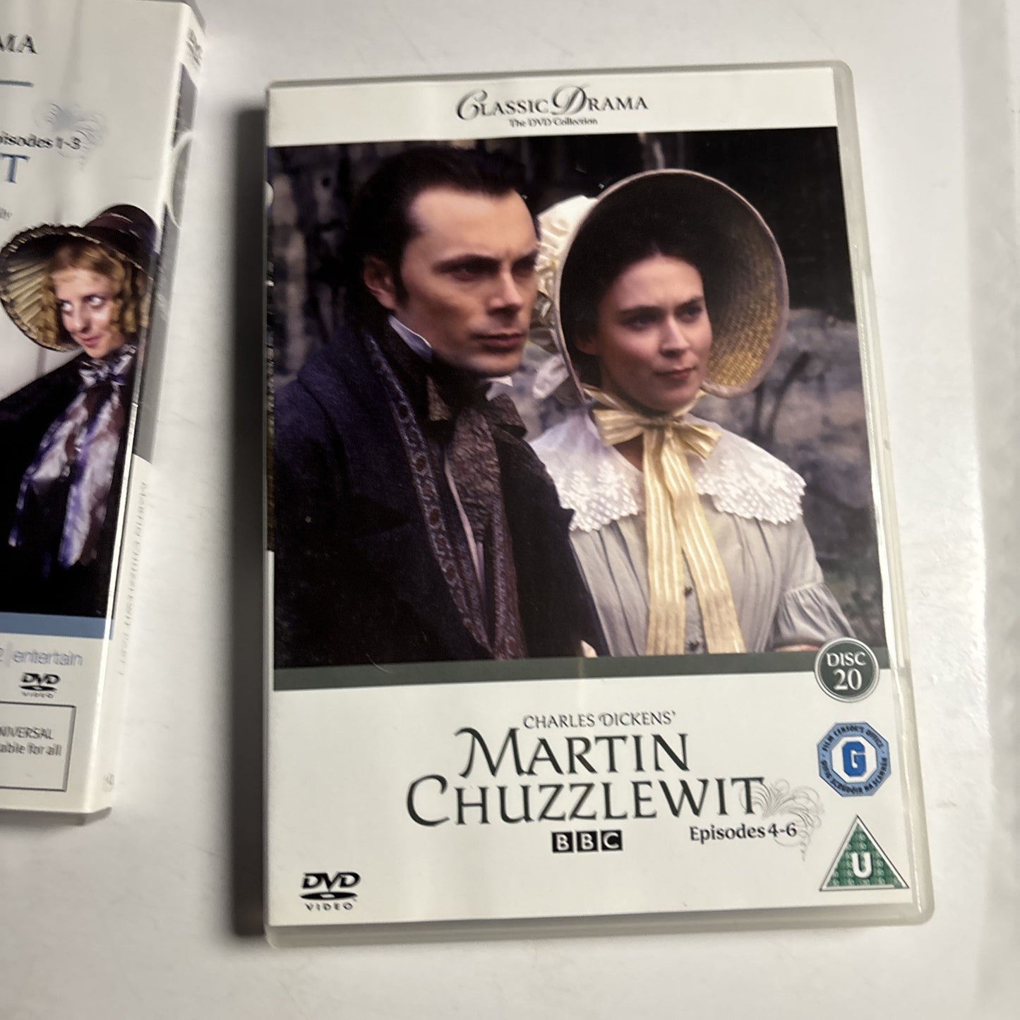 Charles Dickens Martin Chuzzlewit BBC Mini TV Series (DVD, 2007) Region 4 &2