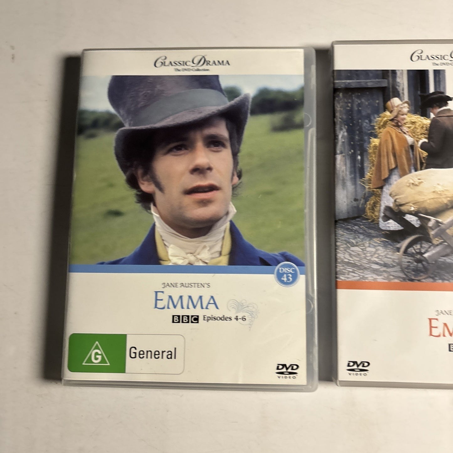 Jane Austen's: Emma BBC TV Mini Series (DVD, 1972) Doran Godwin, Region 4 &2