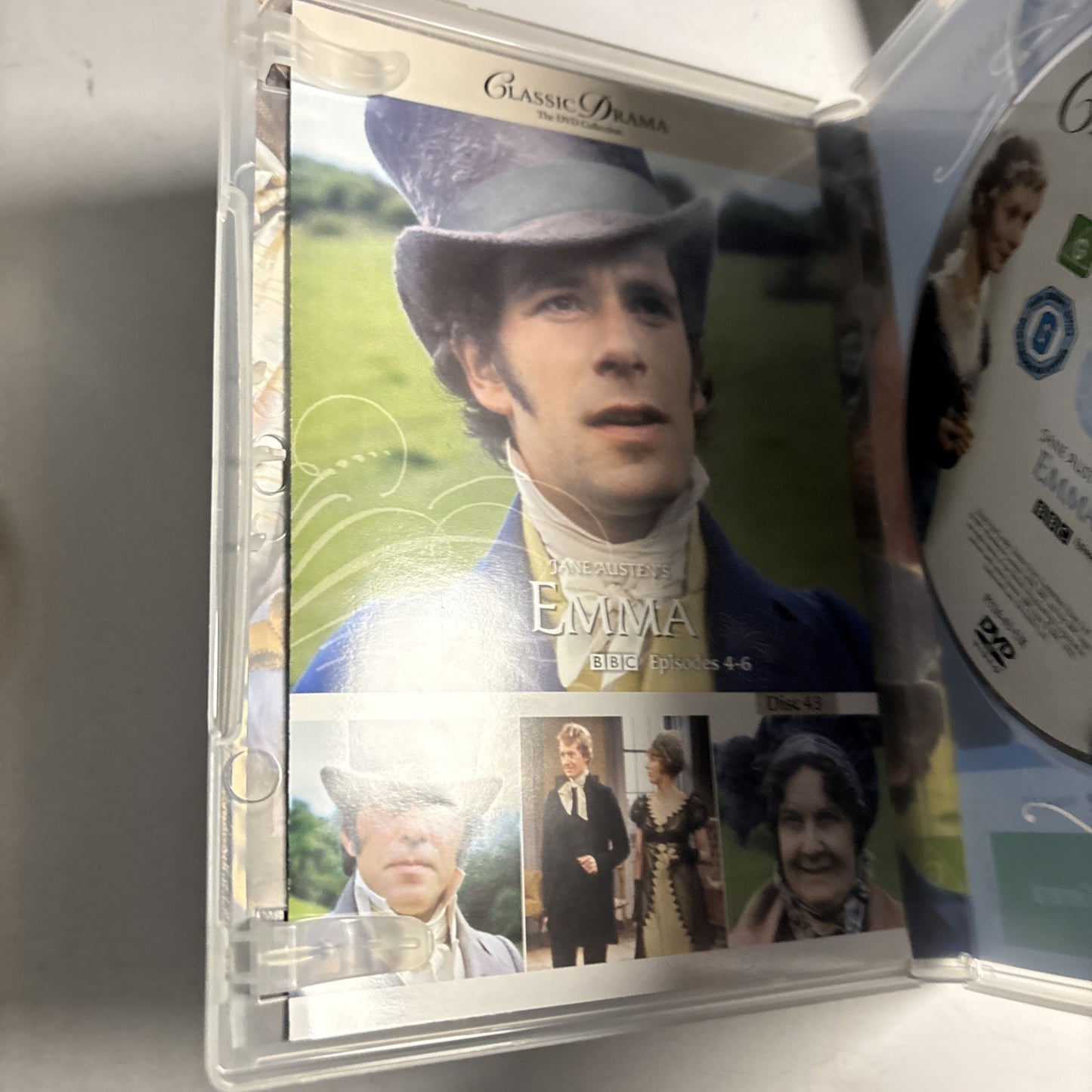Jane Austen's: Emma BBC TV Mini Series (DVD, 1972) Doran Godwin, Region 4 &2