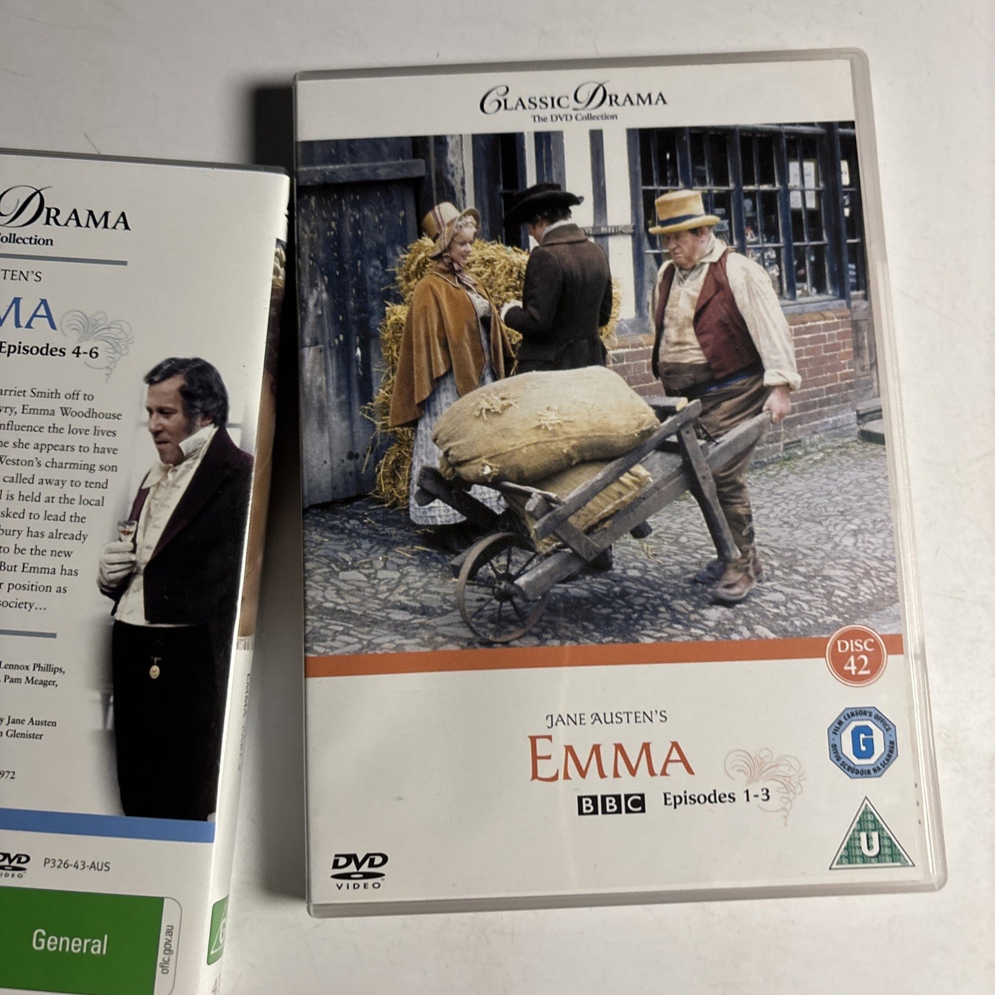 Jane Austen's: Emma BBC TV Mini Series (DVD, 1972) Doran Godwin, Region 4 &2