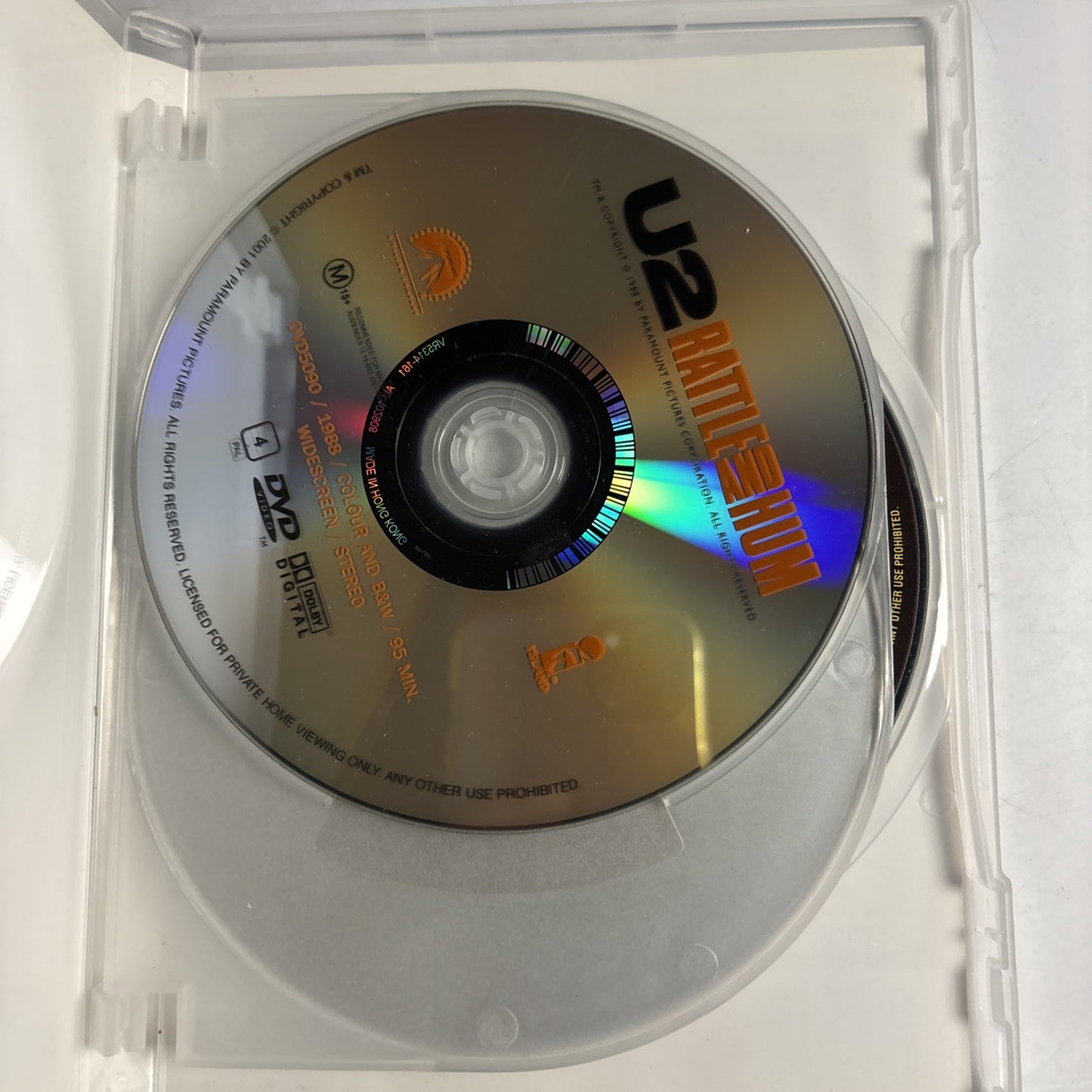 Neil Young Heart Of Gold / Metallica Some Kind Of Monster / U2 - Rattle Hum DVD