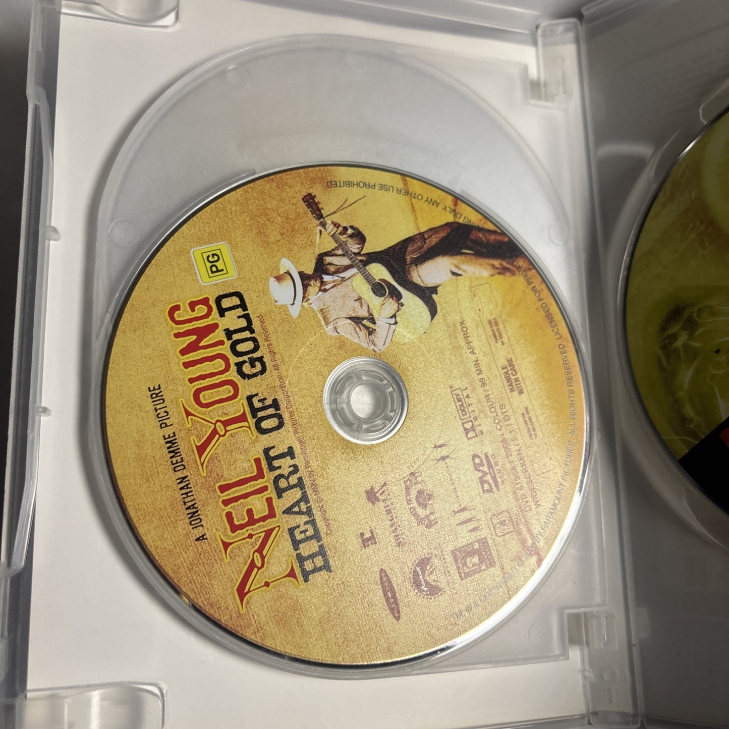 Neil Young Heart Of Gold / Metallica Some Kind Of Monster / U2 - Rattle Hum DVD