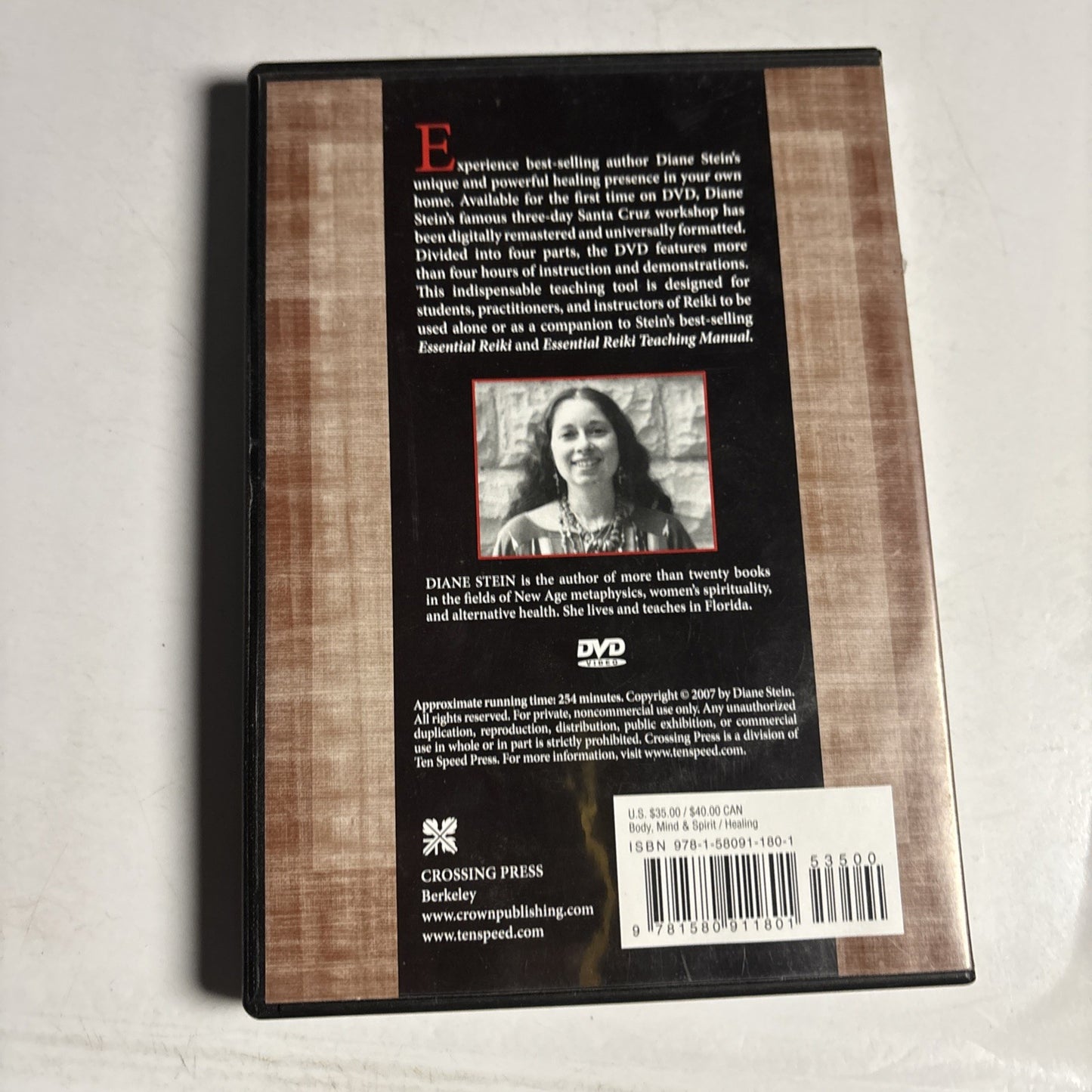 Diane Stein's - Essential Reiki Workshop (DVD, 2007) All Regions