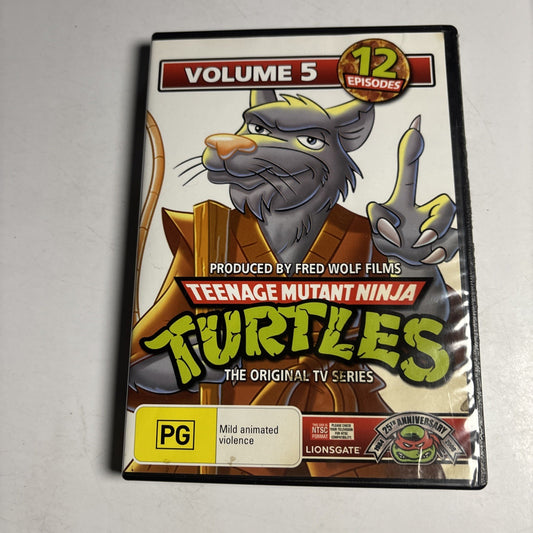 Teenage Mutant Ninja Turtles : Vol 5 (DVD, 2003) Region 4