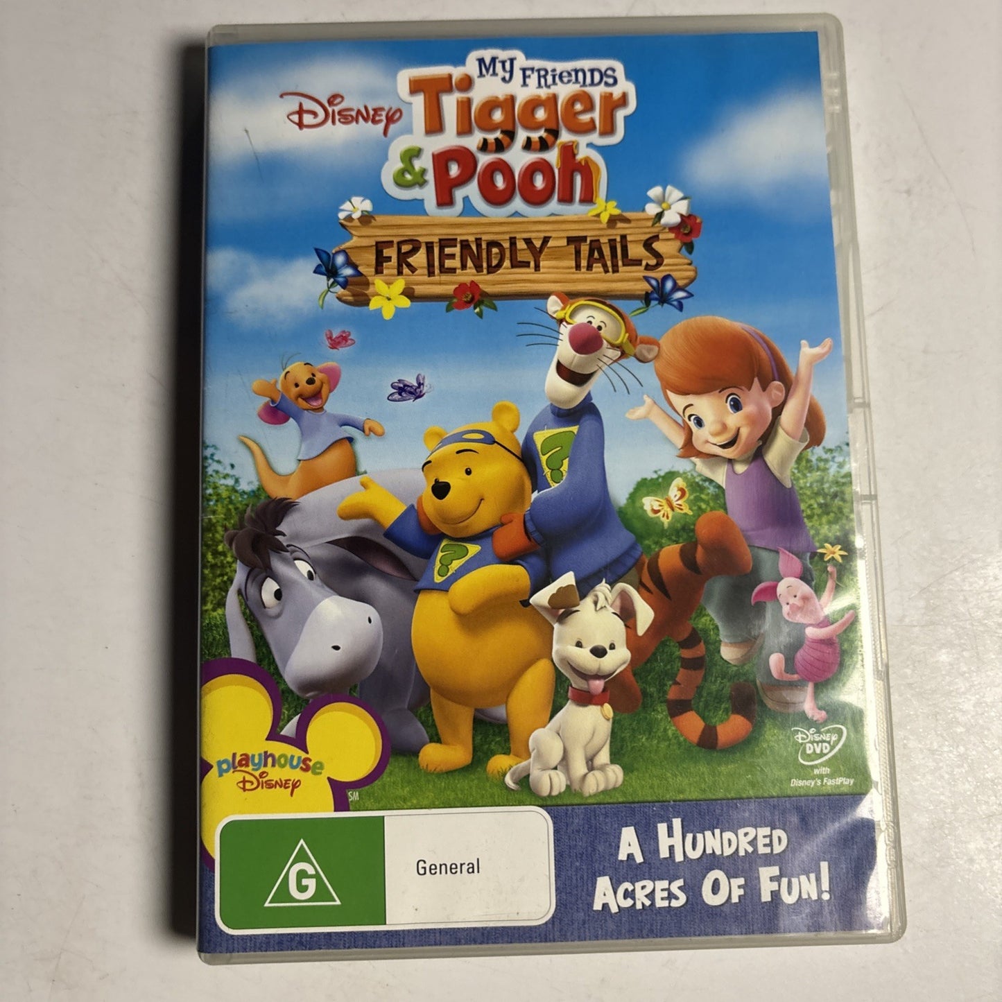My Friends Tigger Pooh Friendly Tails DVD 2007 Region 4 Retro Unit my-friends-tigger-pooh-friendly-tails-dvd-2007-region-4-retro-unit
