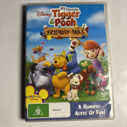 My Friends Tigger & Pooh - Friendly Tails (DVD, 2007) Region 4