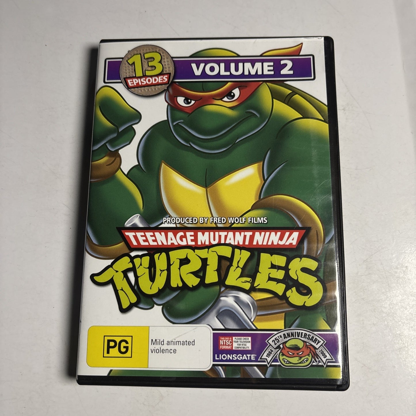 Teenage Mutant Ninja Turtles : Vol 2 (DVD, 1987) Region 4