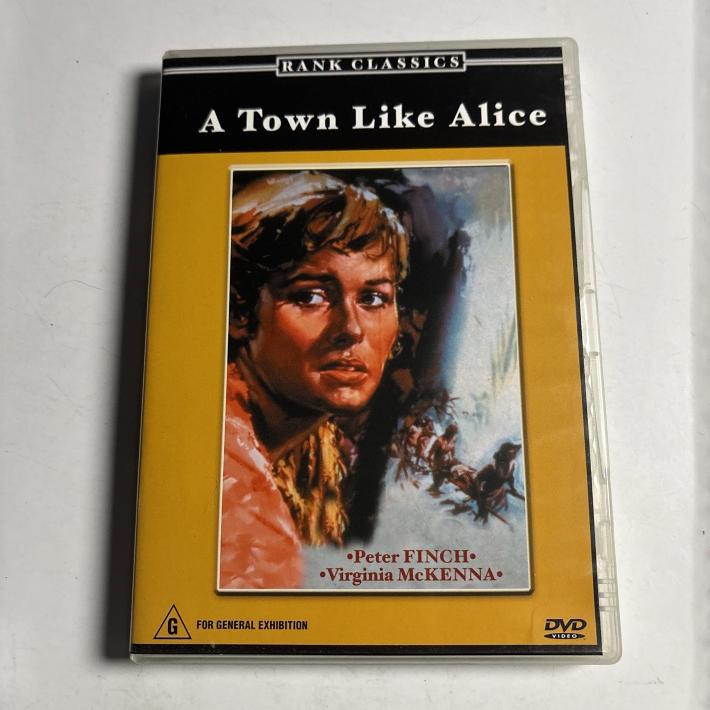 A Town like Alice (DVD, 1956) Peter Finch, Virginia McKenna Region 4