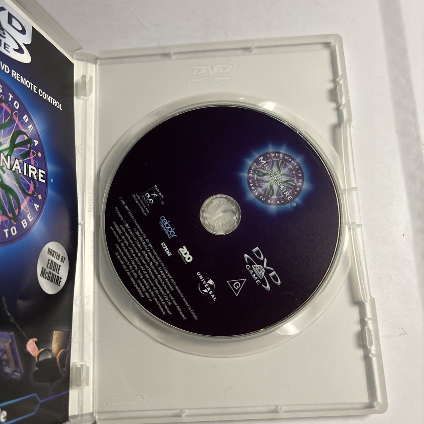 Who Wants to be a Millionaire (DVD, 1999) Eddie McGuire Region 4