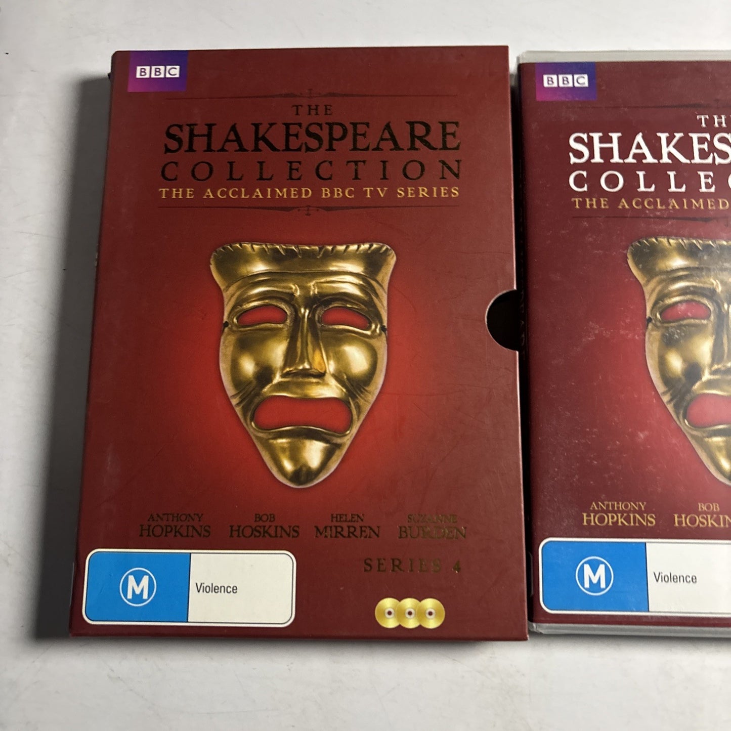 Shakespeare Collection : Series 4 (DVD 1981) Anthony Hopkins Bob Hoskin Region 4