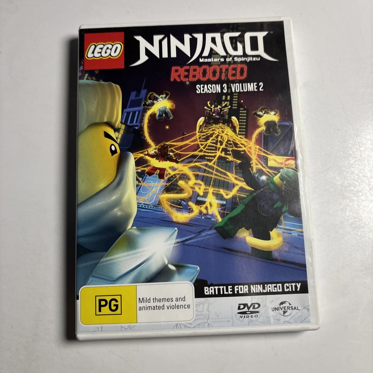 Lego Ninjago - Masters of Spinjitzu : Series 3 : Vol 2 (DVD, 2011) Region 4 &2