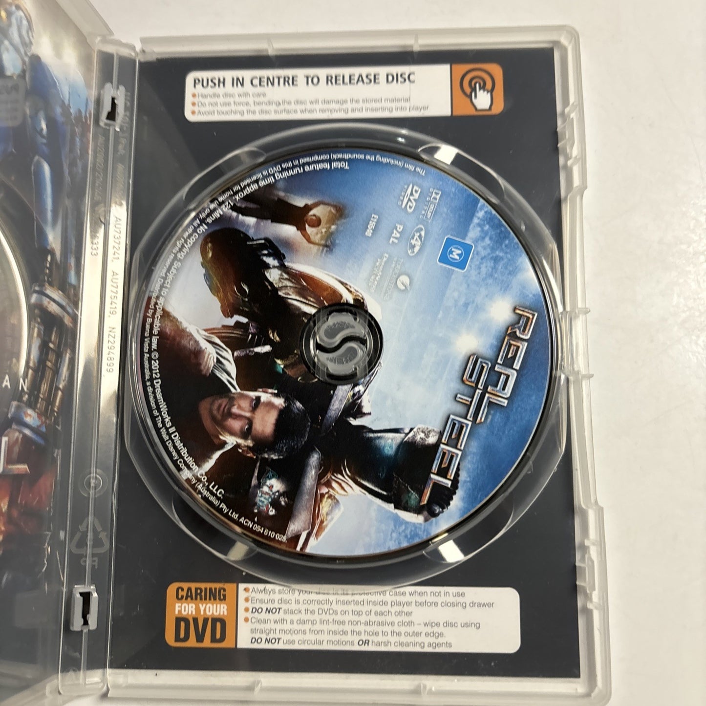 Real Steel (DVD, 2011) Hugh Jackman Region 4