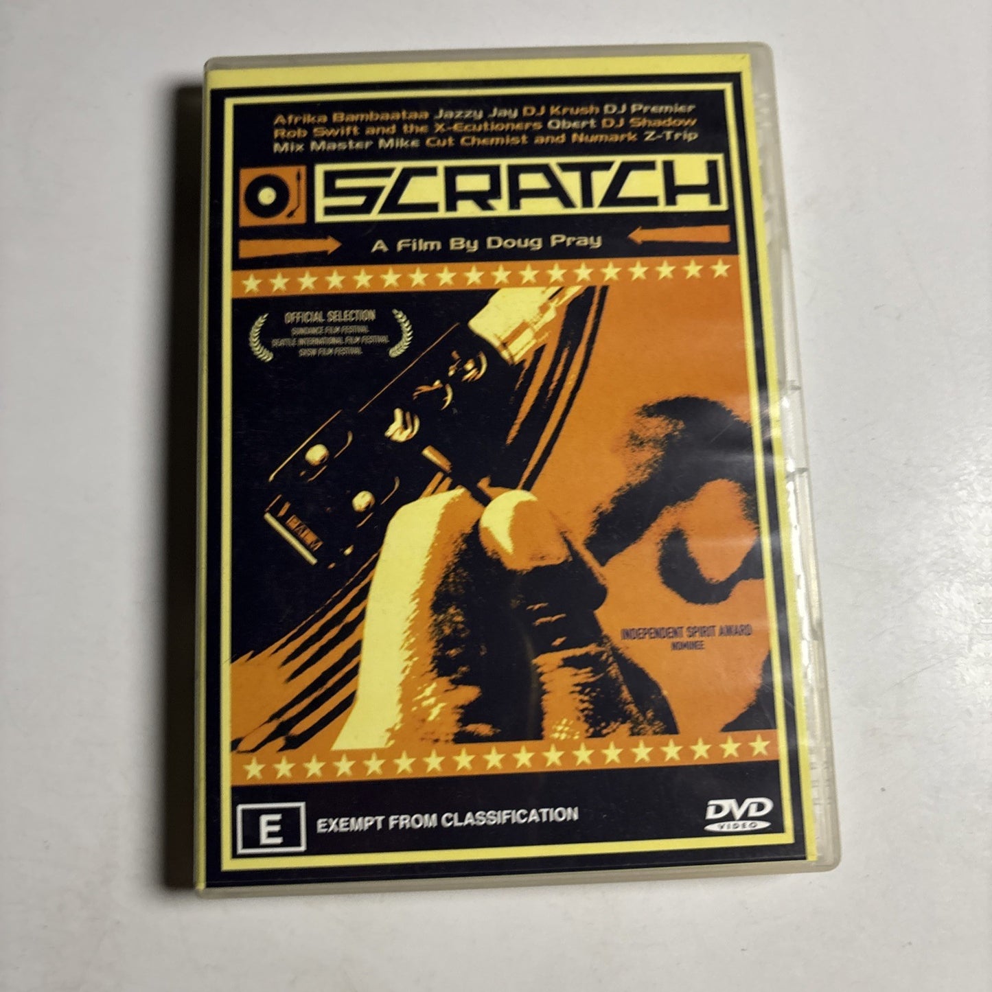 Scratch - HIP HOP DJ DOCUMENTARY (DVD, 2000) Region 4