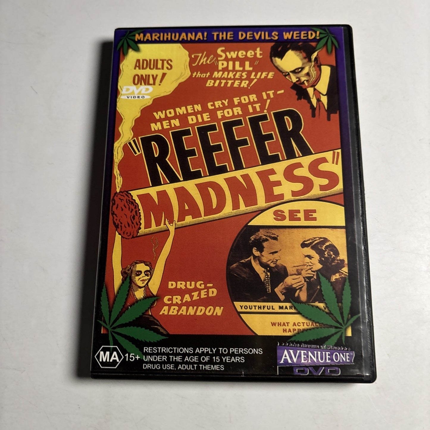 Reefer Madness - Marihuana The Devils Weed (DVD, 1936) All Regions NEW