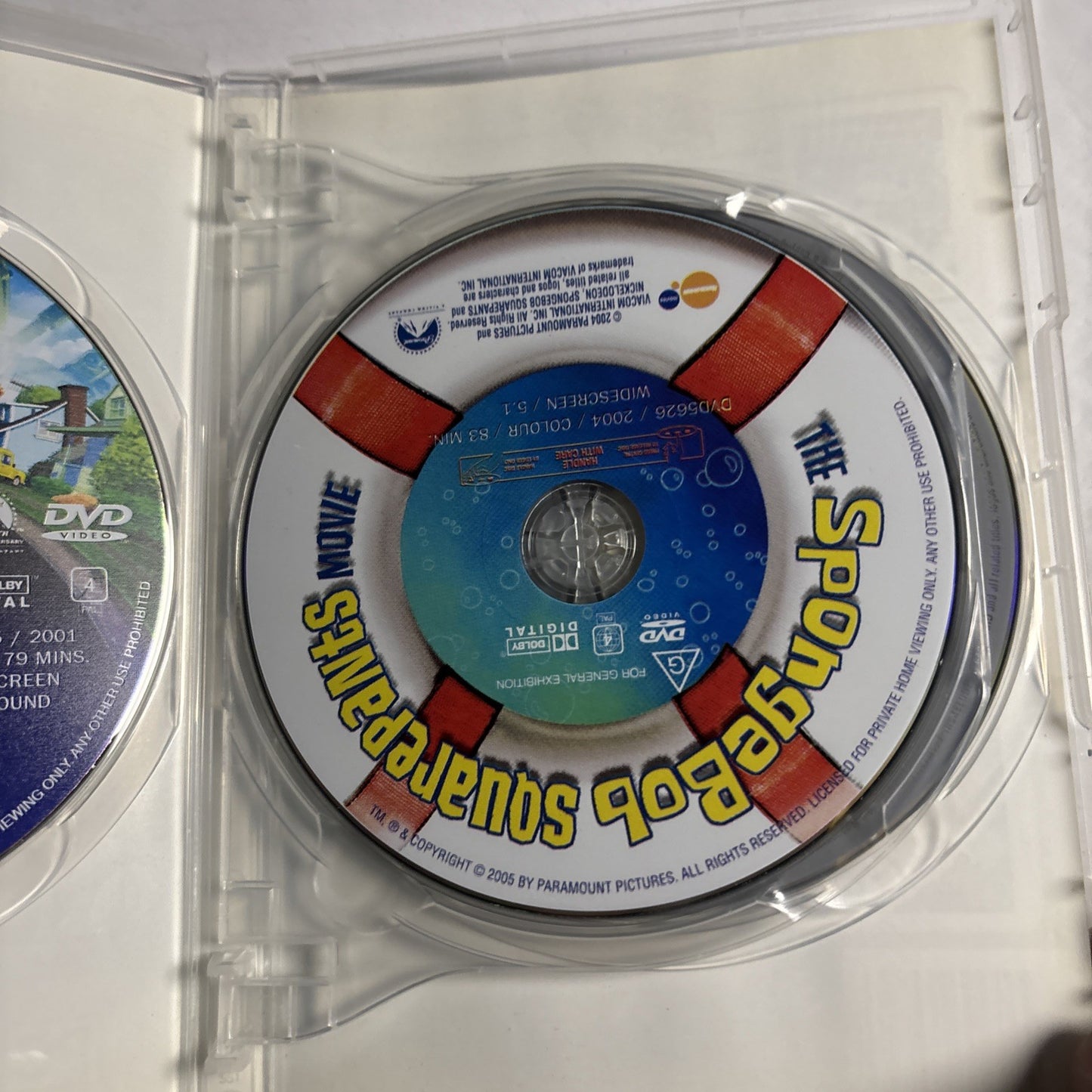 Barnyard / Spongebob - The Movie / Jimmy Neutron Boy Genius (DVD, 2006) Region 4