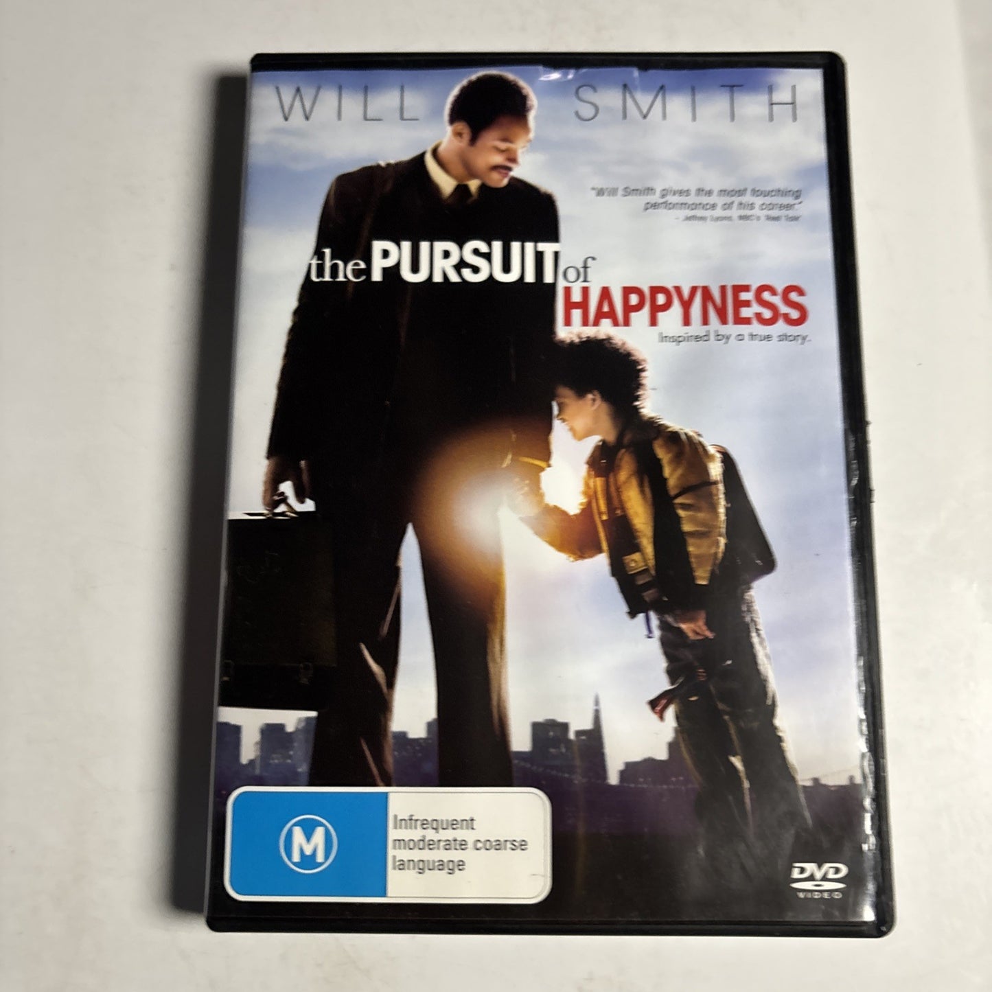 The Pursuit of Happyness (DVD, 2006) Will Smith Region 4