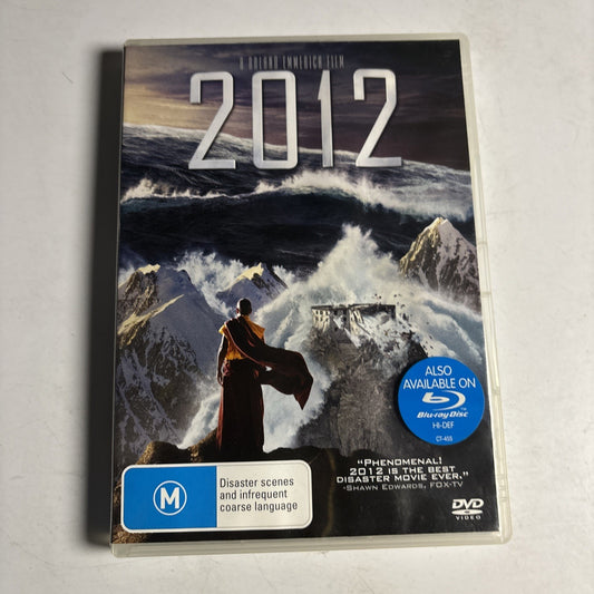 2012 (DVD, 2009) John Cusack, Woody Harrelson Region 4