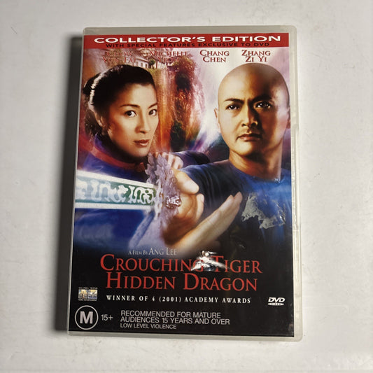 Crouching Tiger Hidden Dragon (DVD, 2000) Chow Yun-Fat, Michelle Yeoh Region 4