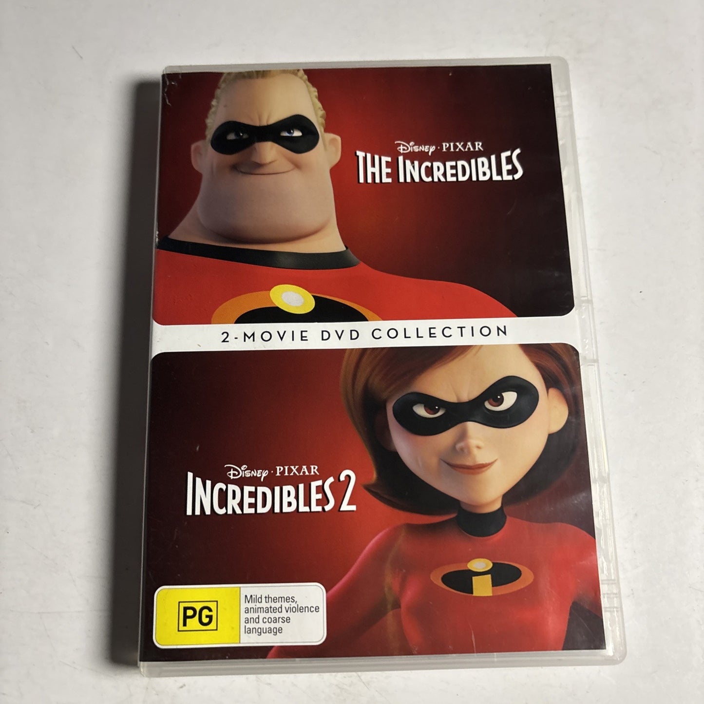 The Incredibles / The Incredible 2 (DVD, 2-Disc) Region 4