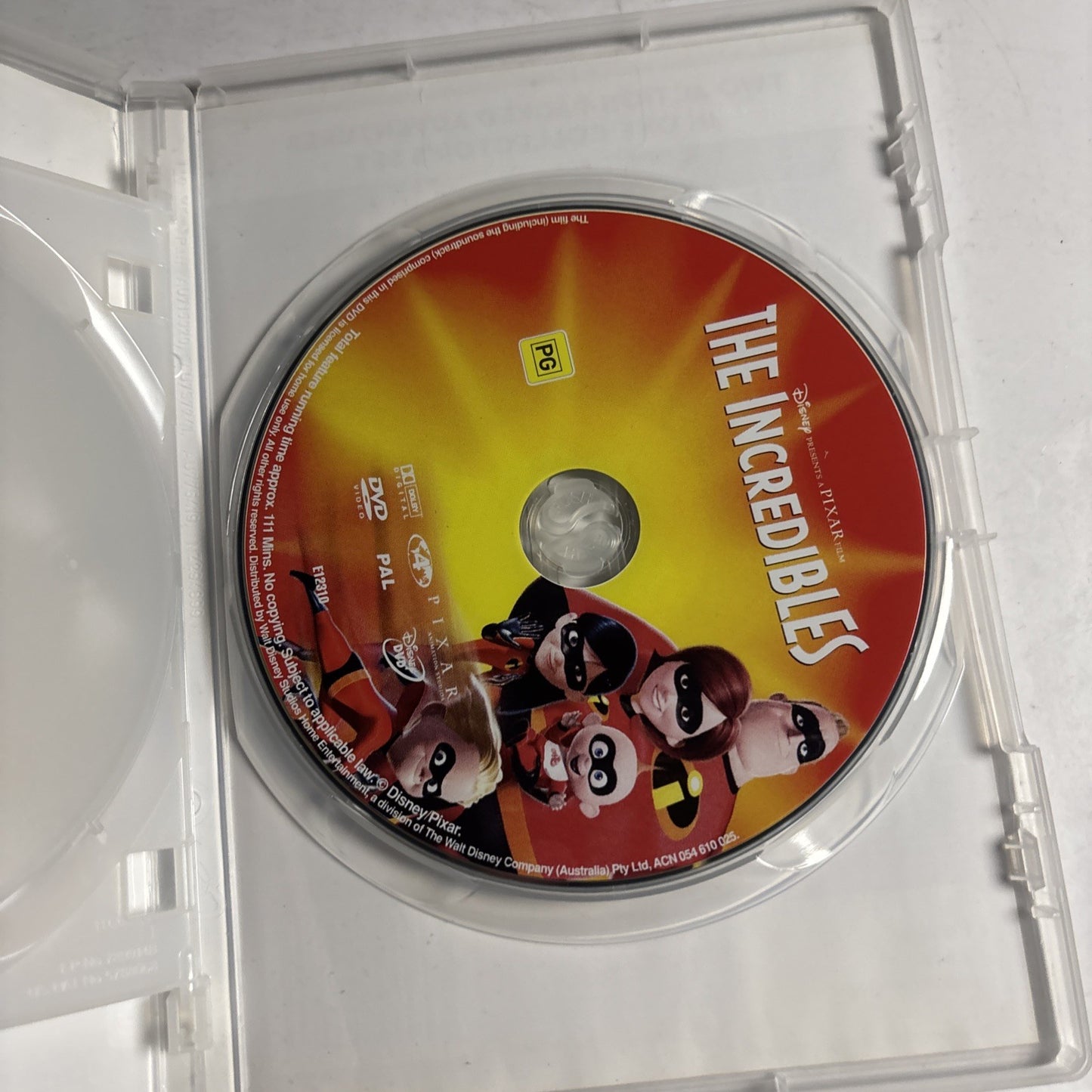 The Incredibles / The Incredible 2 (DVD, 2-Disc) Region 4