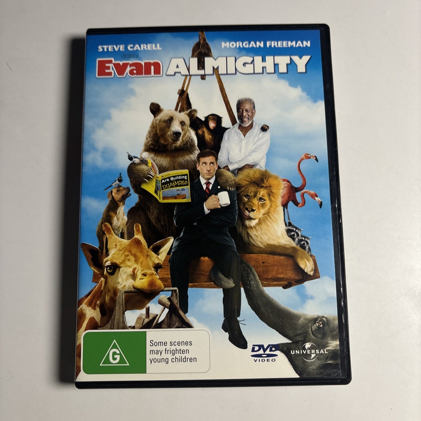 Evan Almighty (DVD, 2007) Steve Carell, Morgan Freeman Region 4 &2