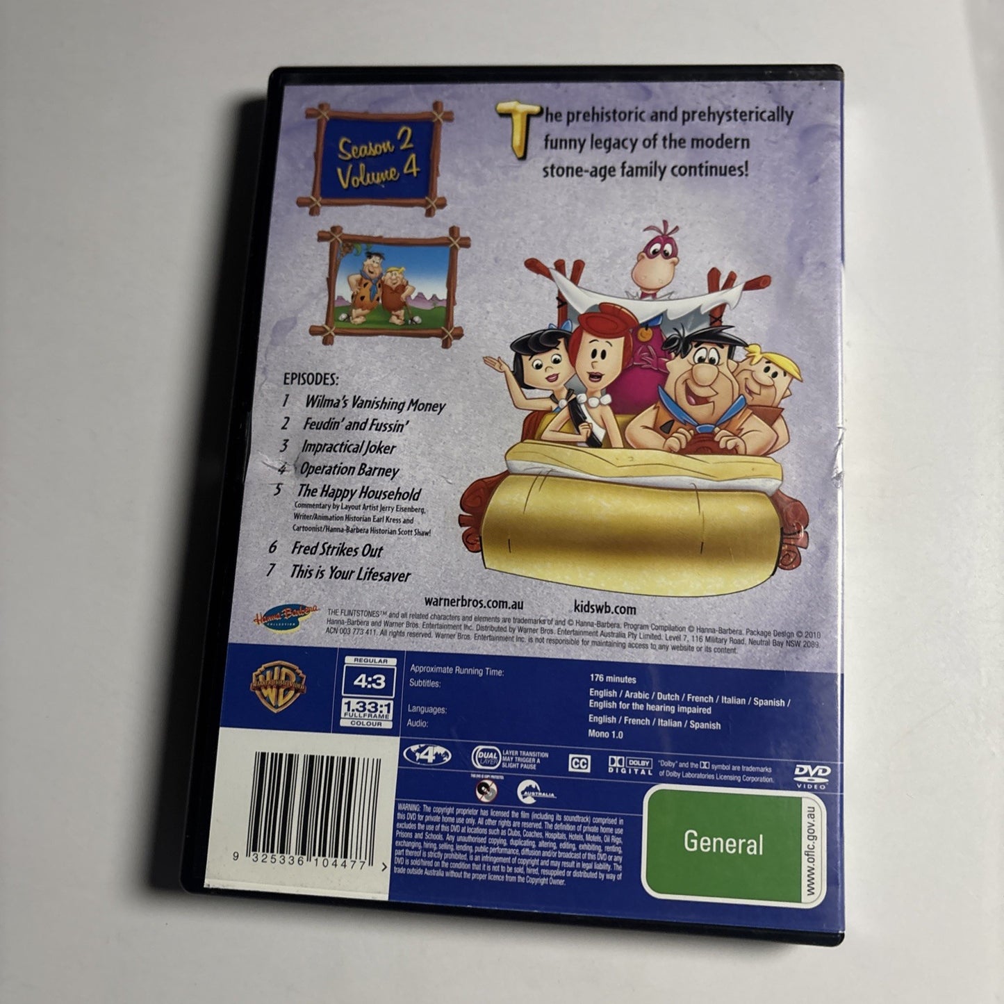 The Flintstones : Season 2 : Vol 4 (DVD) Region 4