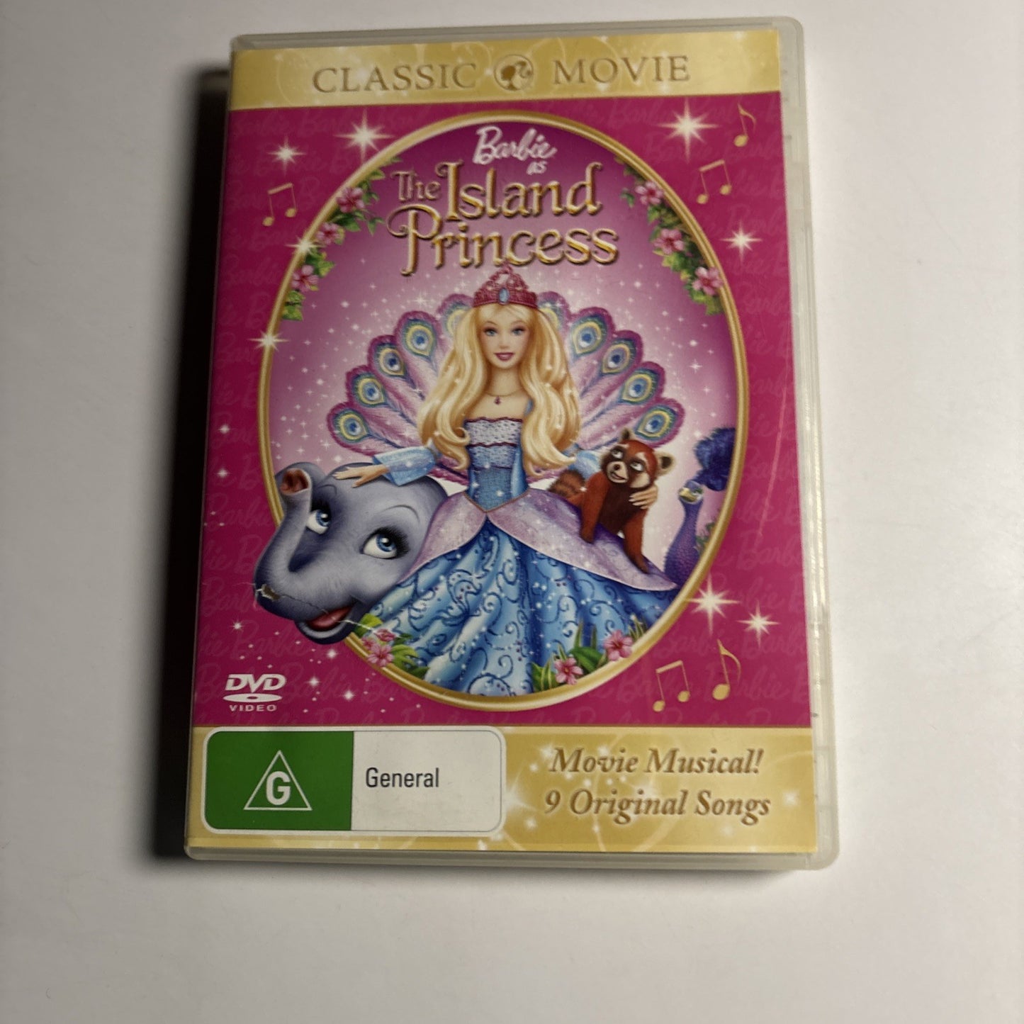 Barbie - The Island Princess (DVD, 2007) Region 4 &2