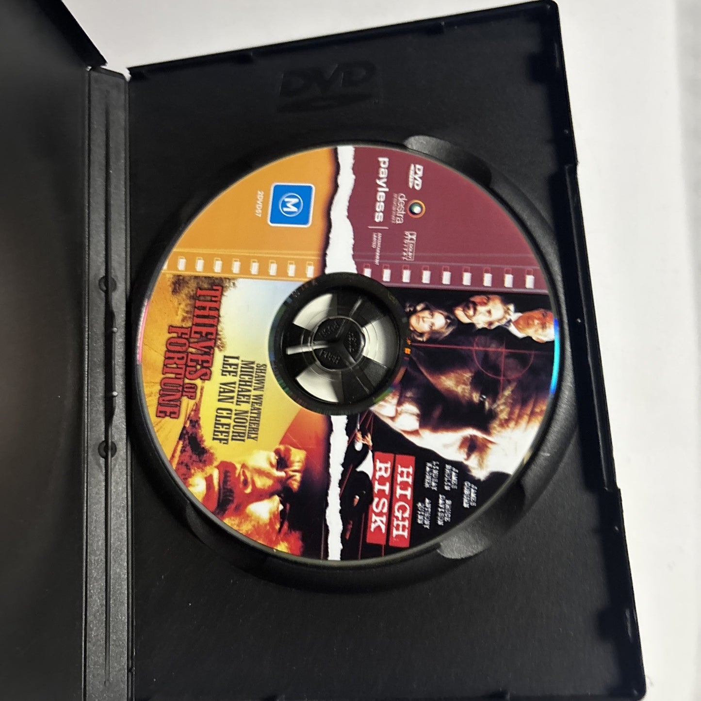 High Risk / Thieves of Fortune (DVD 1990) Lee Van Cleef, James Coburn All Region