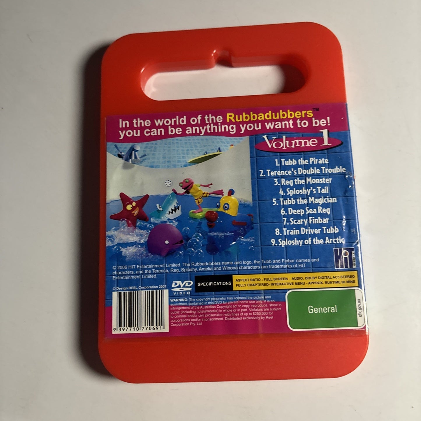 Rubbadubbers : Volume 1 DVD [9 episodes] Region 4
