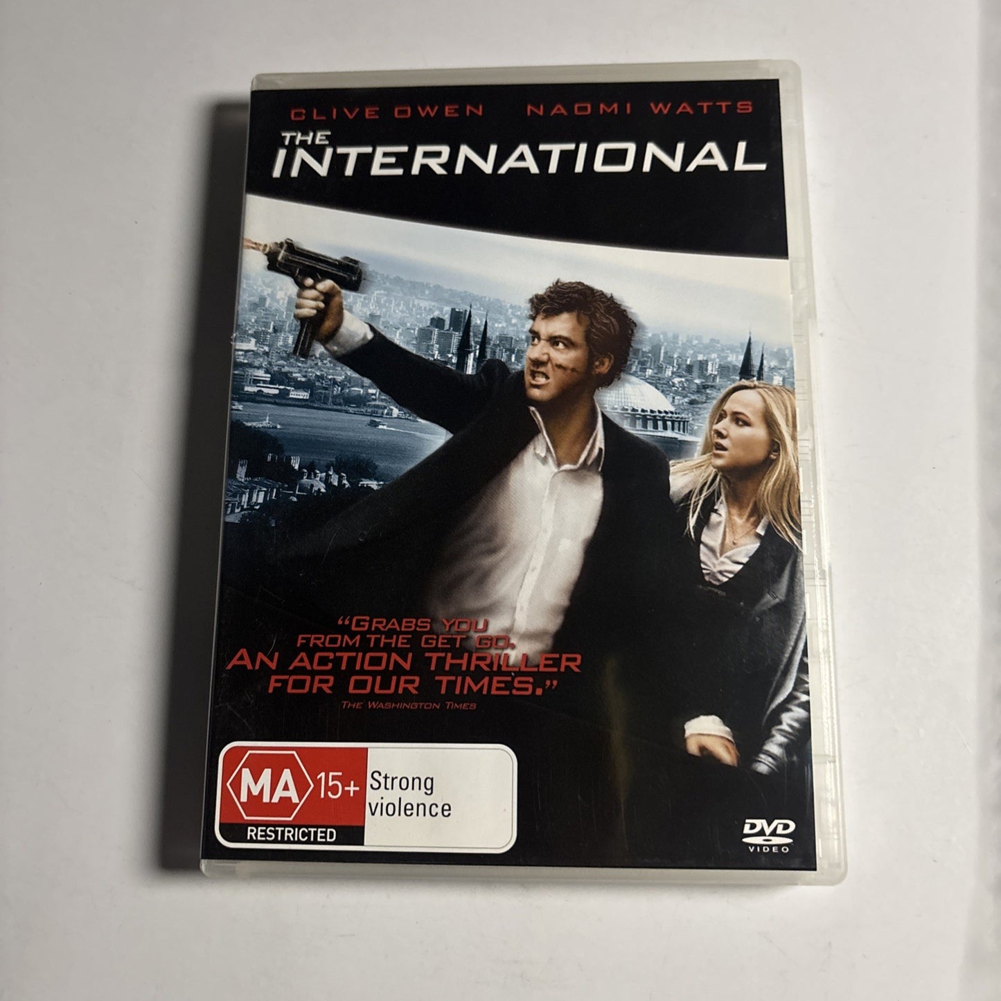 The International (DVD, 2009) Clive Owens, Naomi Watts Region 4 NEW