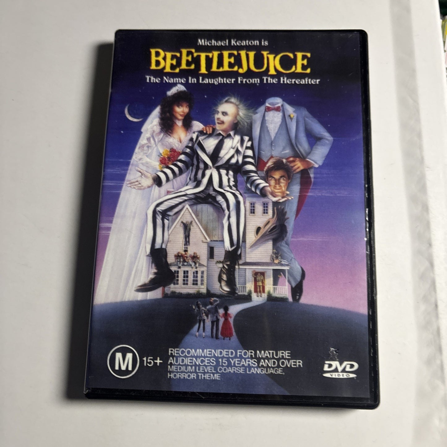 Beetlejuice (DVD, 1988) Michael Keaton Region 4