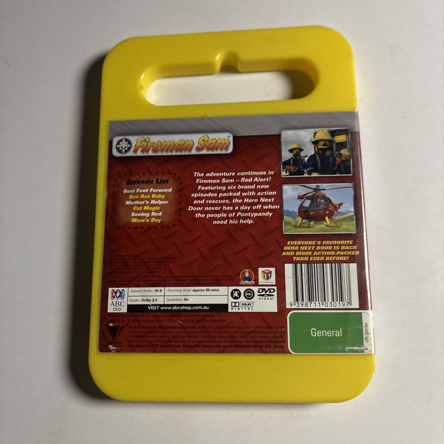 Fireman Sam - Red Alert (DVD, 2009) Region 4