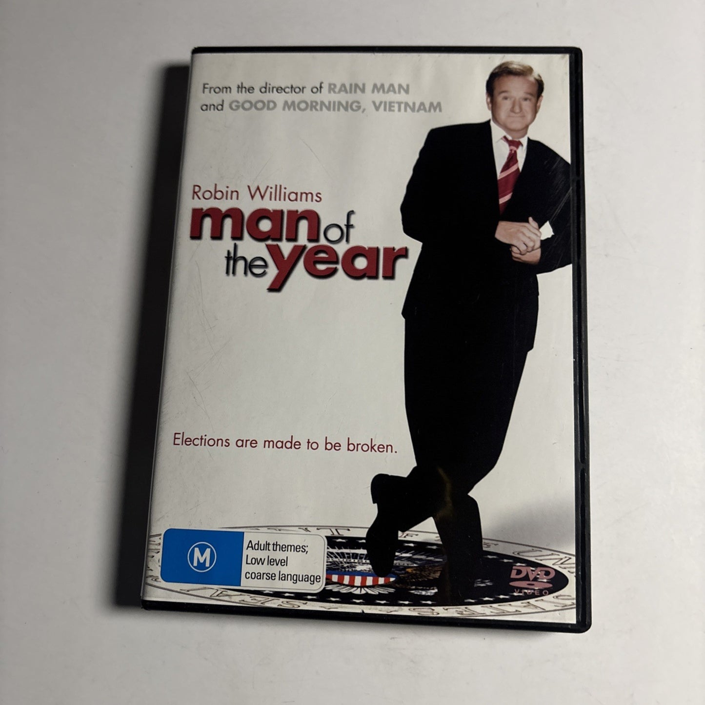 Man of the Year (DVD, 2006) Robin Williams Region 4