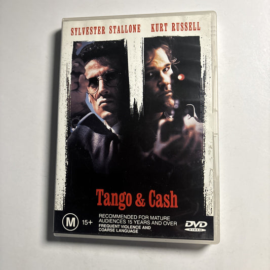 Tango and Cash (DVD, 1989) Sylvester Stallone, Kurt Russell Region 4