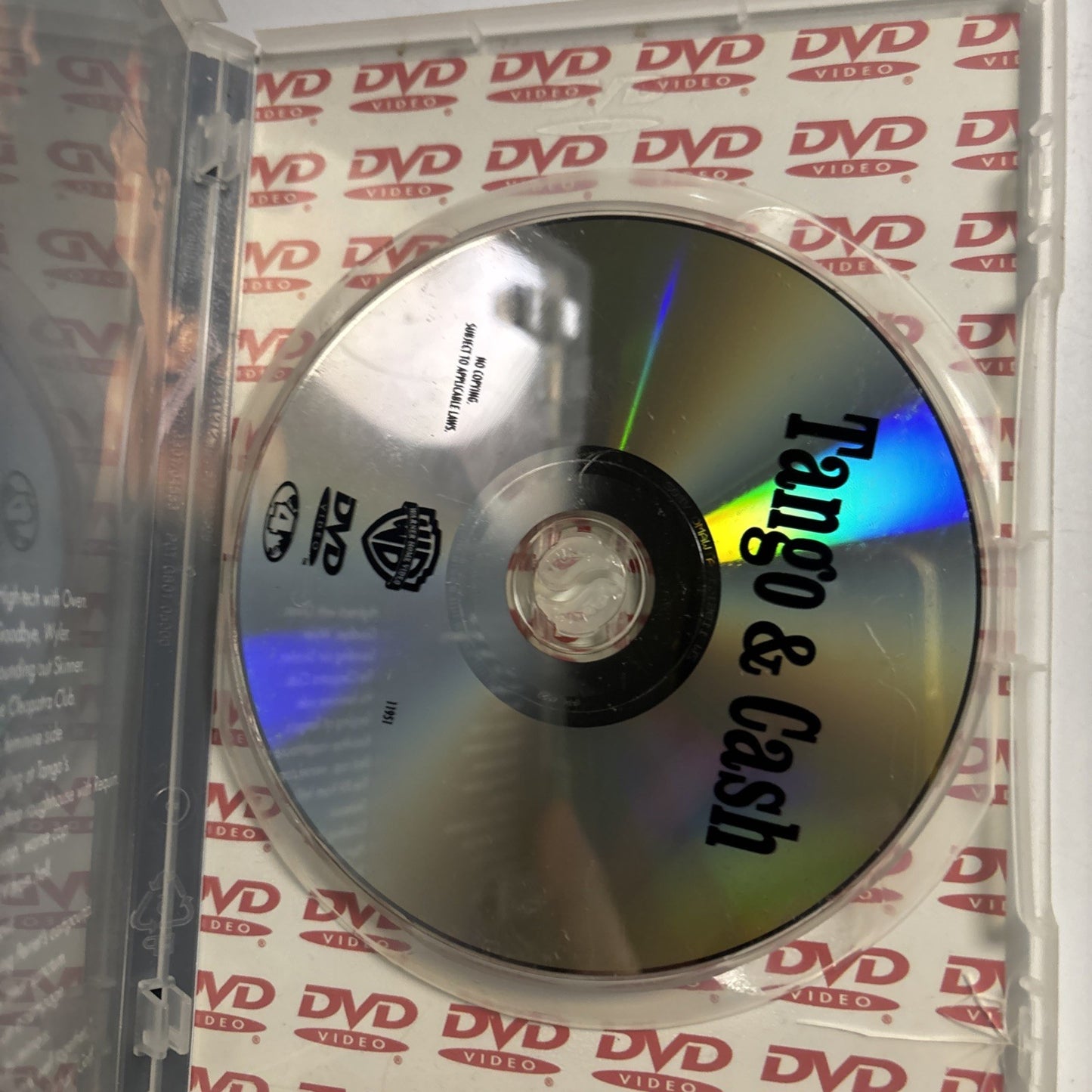 Tango and Cash (DVD, 1989) Sylvester Stallone, Kurt Russell Region 4