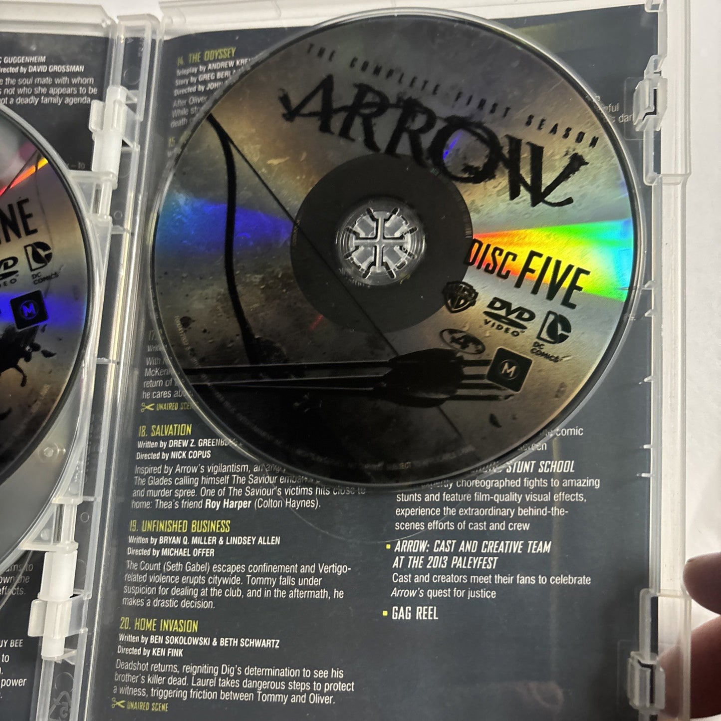 Arrow : Season 1 (DVD, 2012) Region 4