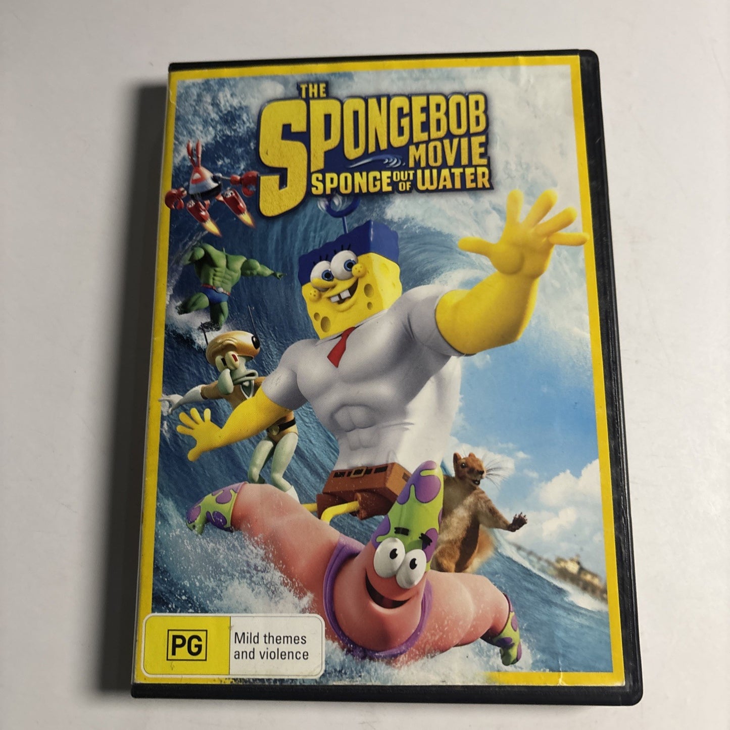 The spongebob Movie - Sponge Out of Water (DVD, 2015) Region 4