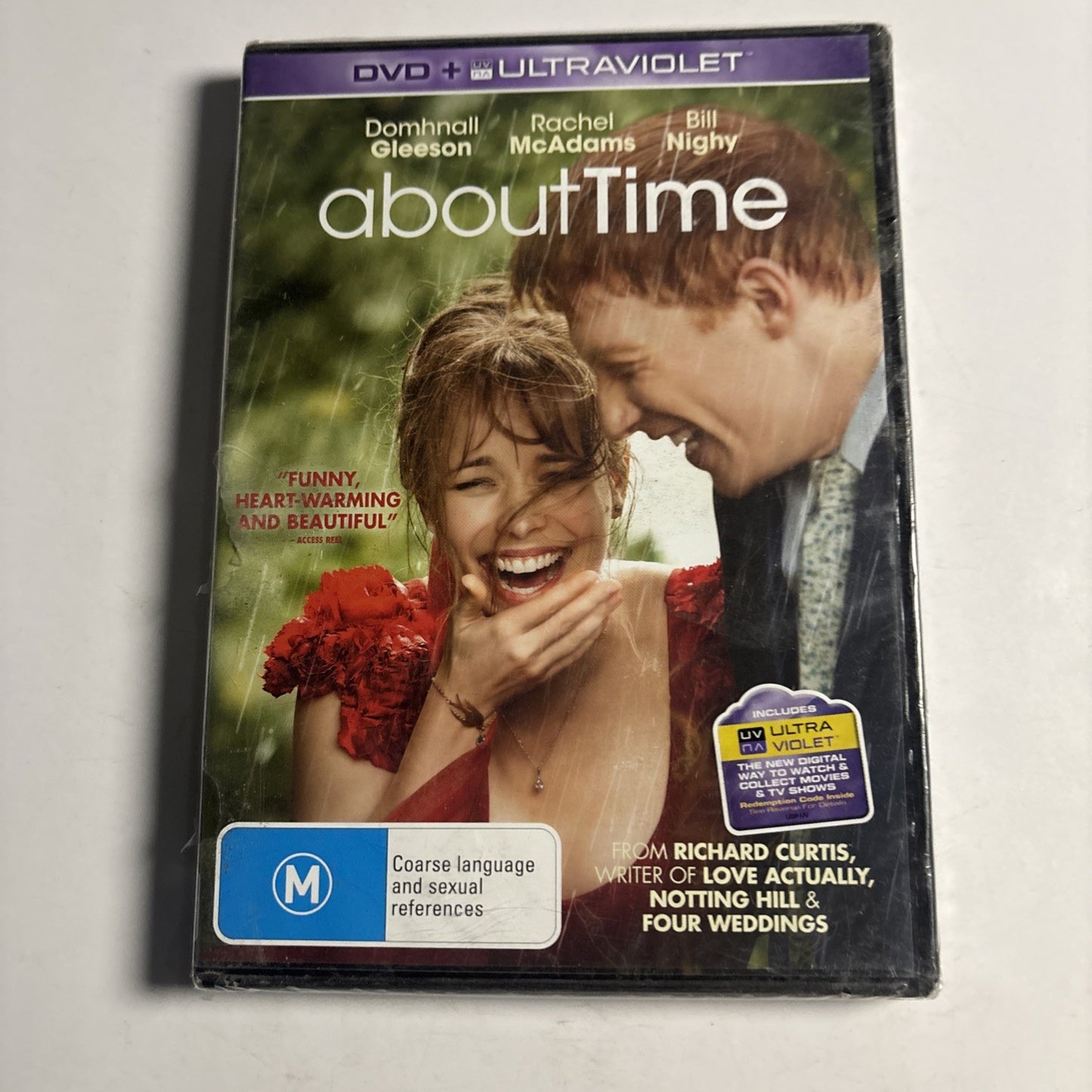 About Time (DVD, 2013) Rachel McAdams, Bill Night Region 4 &2 *New Sealed*