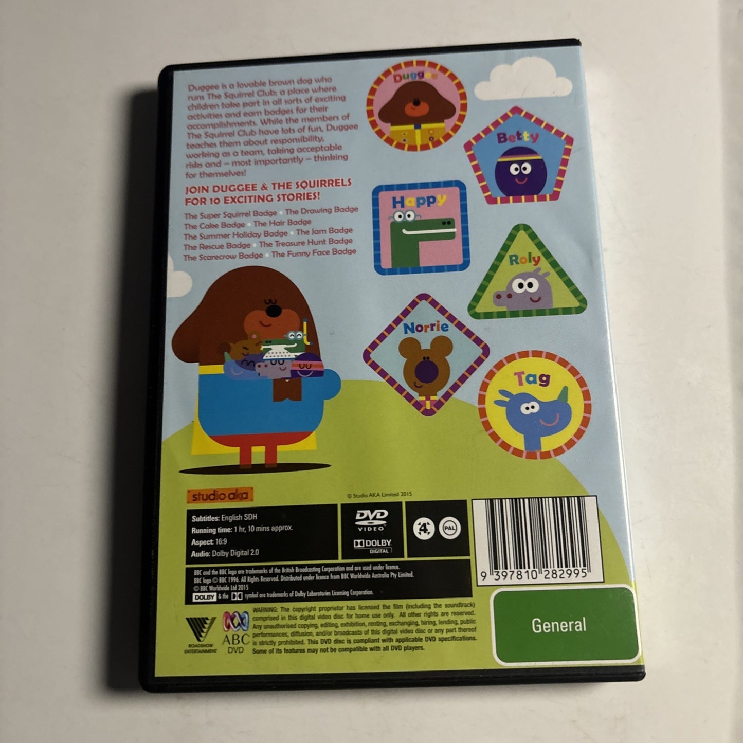 Hey Duggee - The Squirrel Badge (DVD, 2015) Region 4