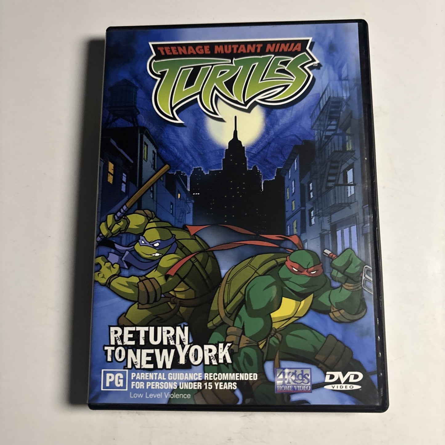 Teenage Mutant Ninja Turtles - Return to New York : Vol 7 (DVD, 2002) Region 4