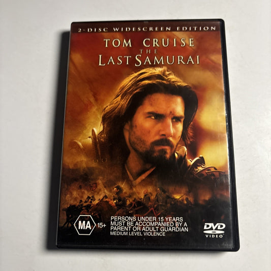 The Last Samurai (DVD, 2004) Tom Cruise Region 4