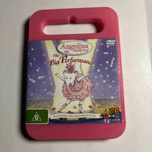 Angelina Ballerina - Big Performance (DVD, 2001) Region 4
