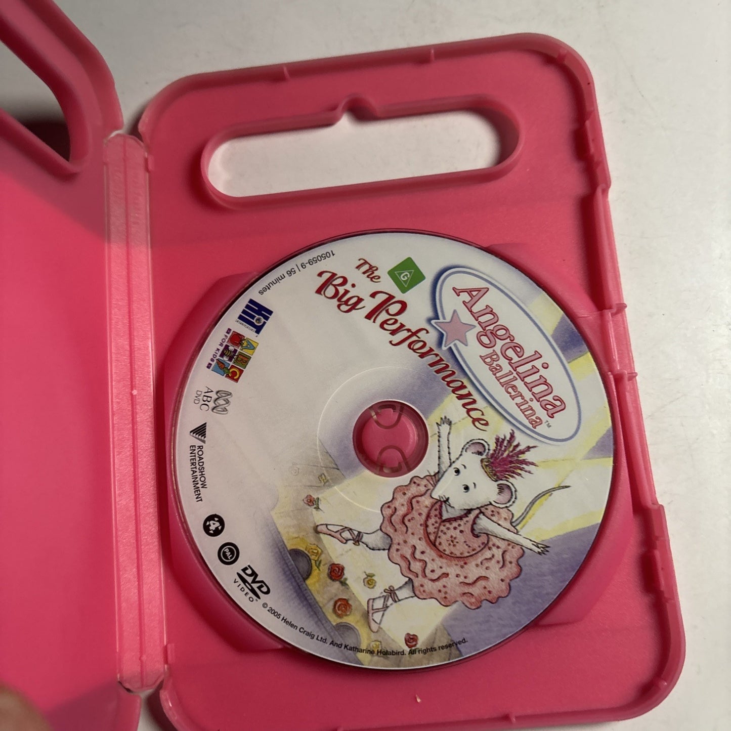 Angelina Ballerina - Big Performance (DVD, 2001) Region 4