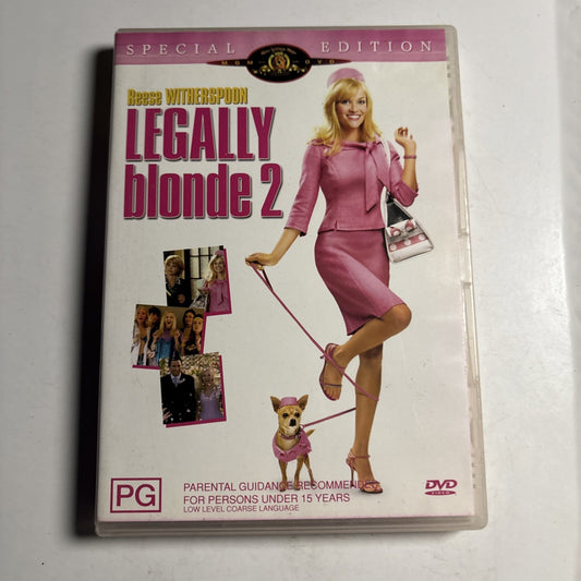 Legally Blonde 2 - Special Edition (DVD, 2003) Reese Witherspoon Region 4