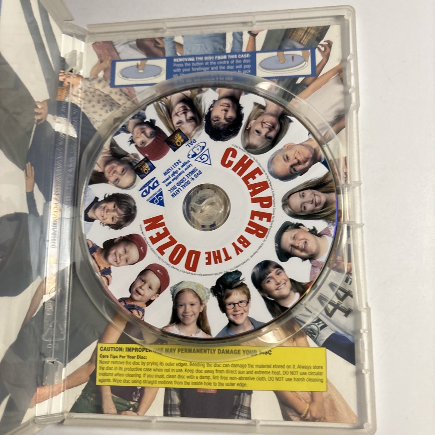 Cheaper by the Dozen (DVD, 2003) Steve Martin Region 4