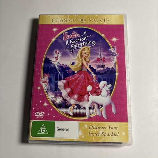 Barbie - A Fashion Fairytale (DVD, 2010) Region 4 &2